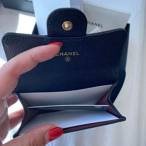 Chanel card holder caviar - Picture 3 of 5